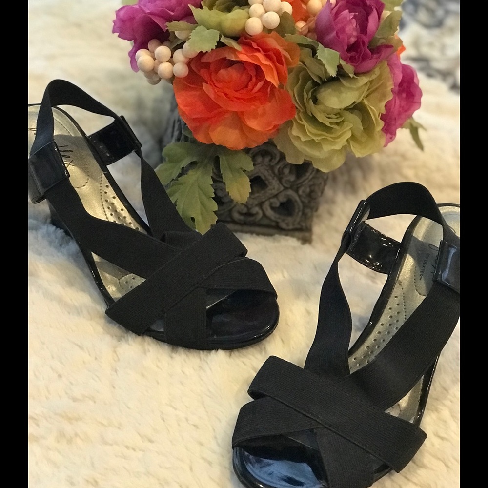 Dexflex by Dexter black sandals
